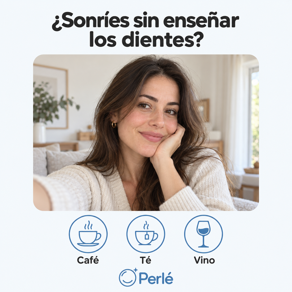¿Sonríes sin enseñar los dientes?